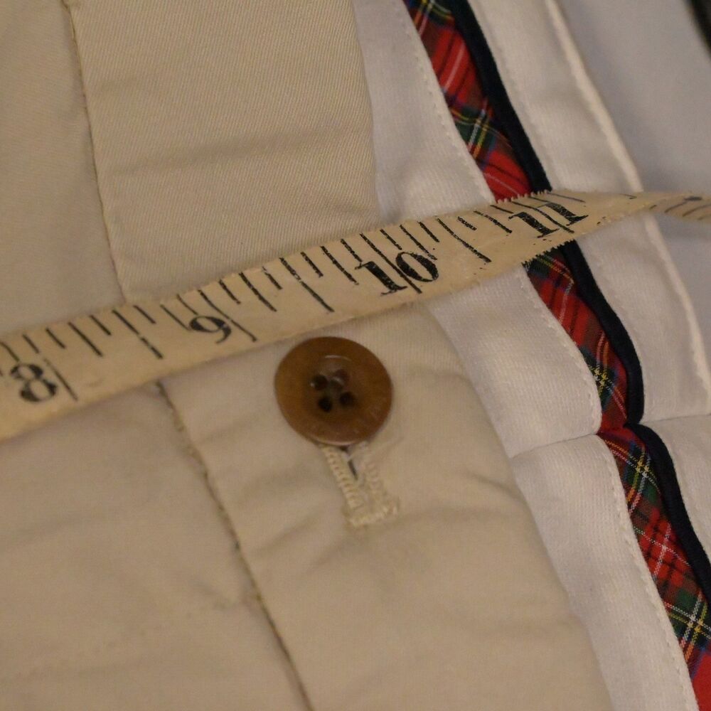Polo Golf Ralph Lauren Beige Cotton Twill Chino Pants‎ Mens 36x32 - Picture 7 of 8